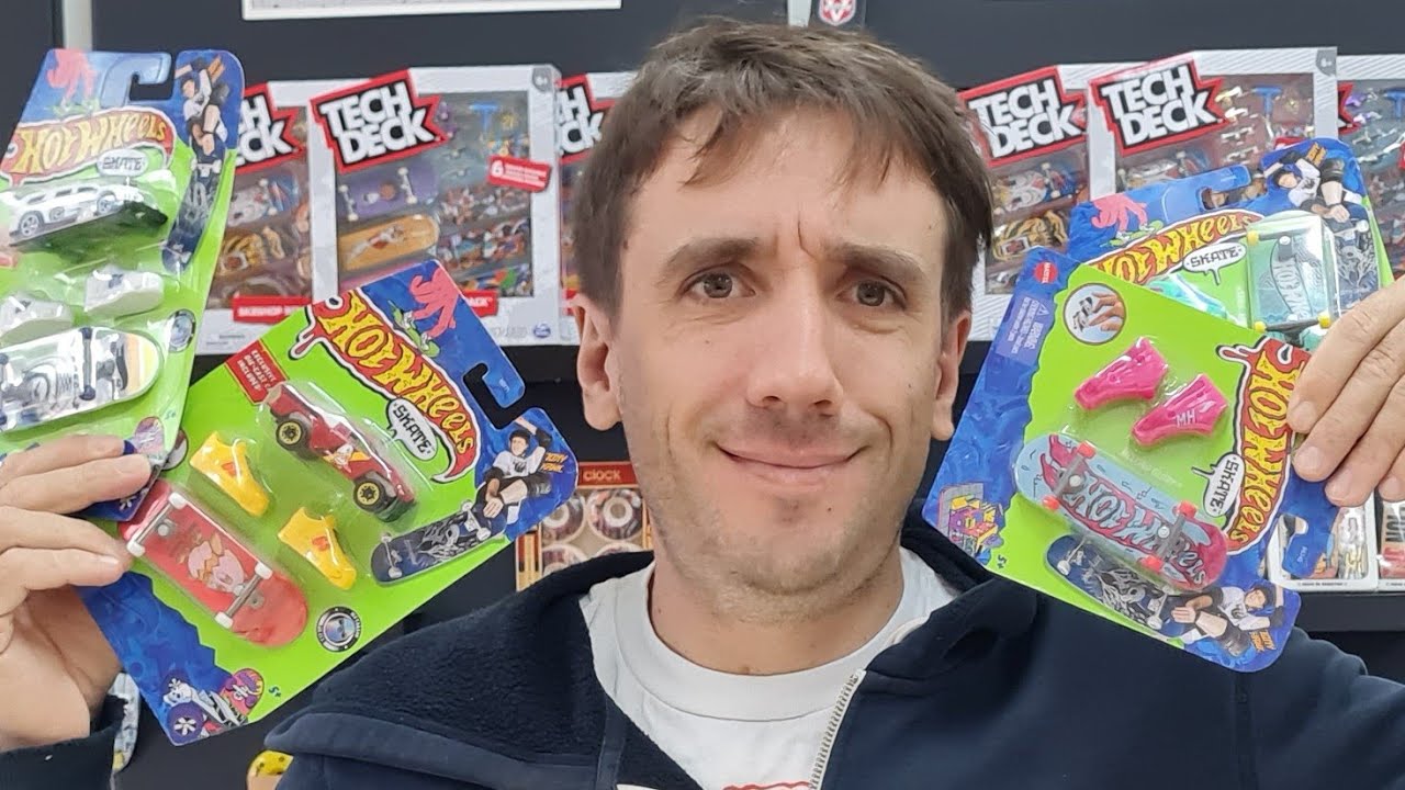 unboxing nuevo Fingerboard de Hot Wheels