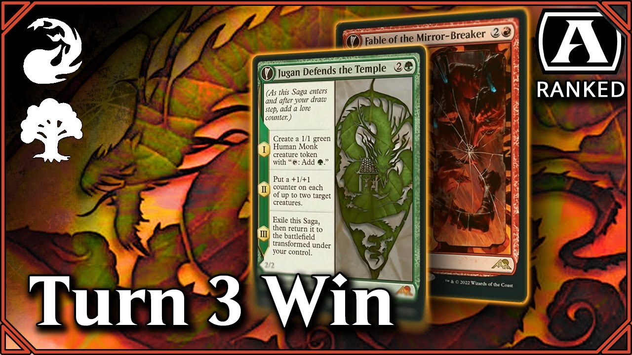 Serra's Saga Combo - Historic - Diamond Ranked - MTG Arena