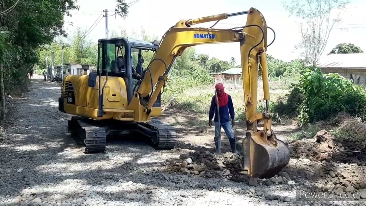 Komatsu PC56 - Drainage excavation