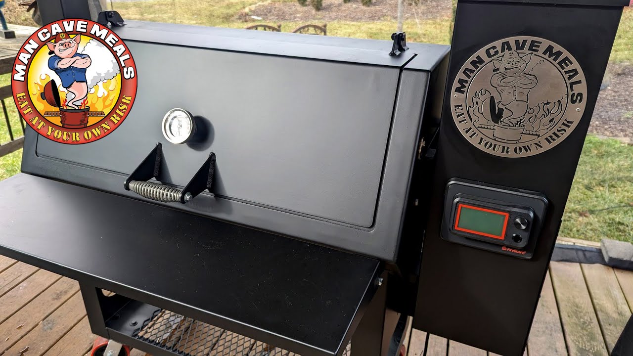 Lone Star Grillz 20x42 Pellet Smoker First Looks / Demo / Review