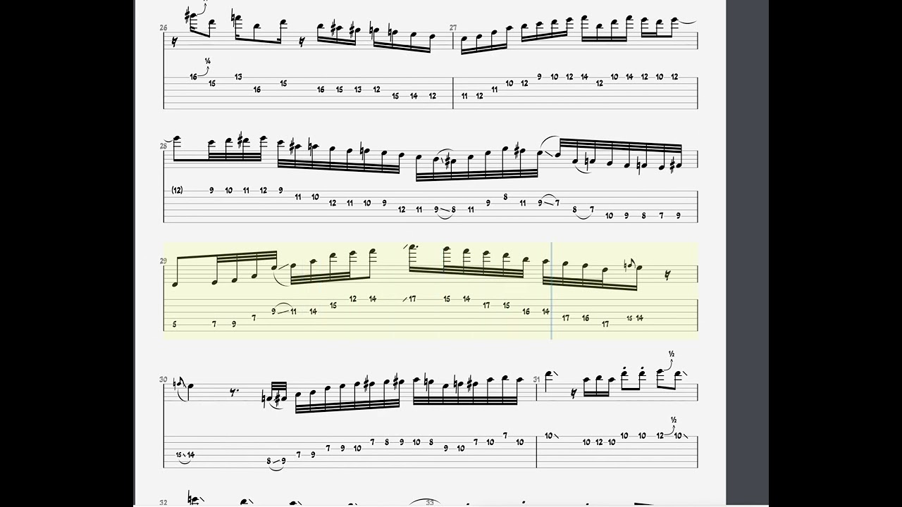 Where we started - Guthrie Govan(Jam)Tab