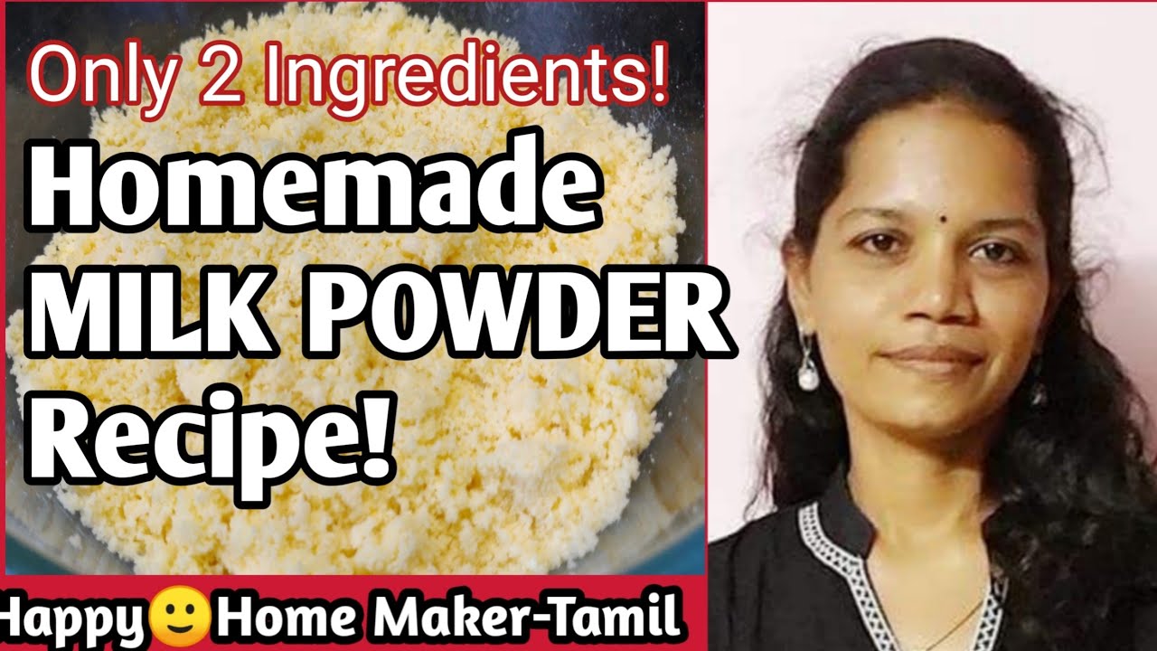 பால் பவுடர் செய்வது எப்படி? 3 ingredient Easy Milk Powder Recipe| How to make Milk Powder at Home?