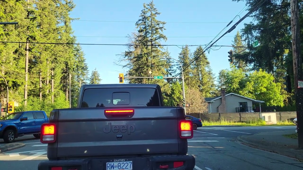 Driving on 200 Street, Langley BC 🇨🇦 2024