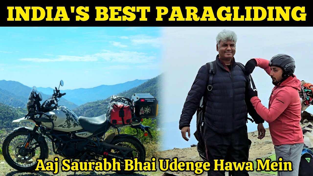 INDIA'S BEST PARAGLIDING [Bir Billing] Aaj Saurabh Bhai Udenge Hawa Mein #himalayan450