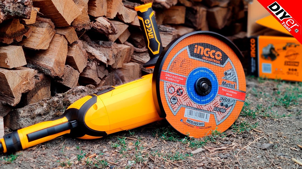 INGCO AG24008 Angle Grinder 2400 Watt | UNBOXING @diyertools