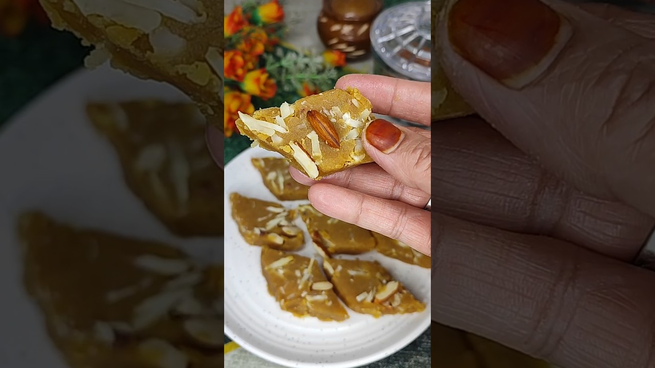 Shab E Barat Special Chane Ki Dal ka Halwa | Chana Dal Barfi Katli Wala Halwa | #recipe #food #halwa