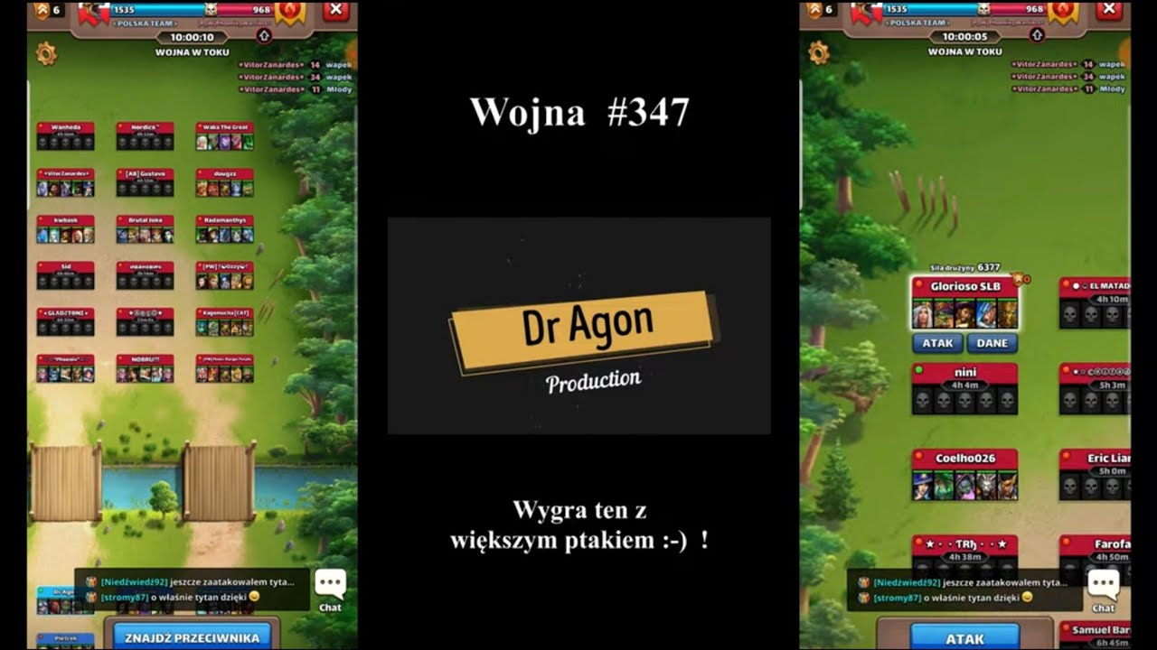 Wojna  #347 - Wygra ten z większym ptakiem :-) -  Empires & Puzzles by Dr Agon