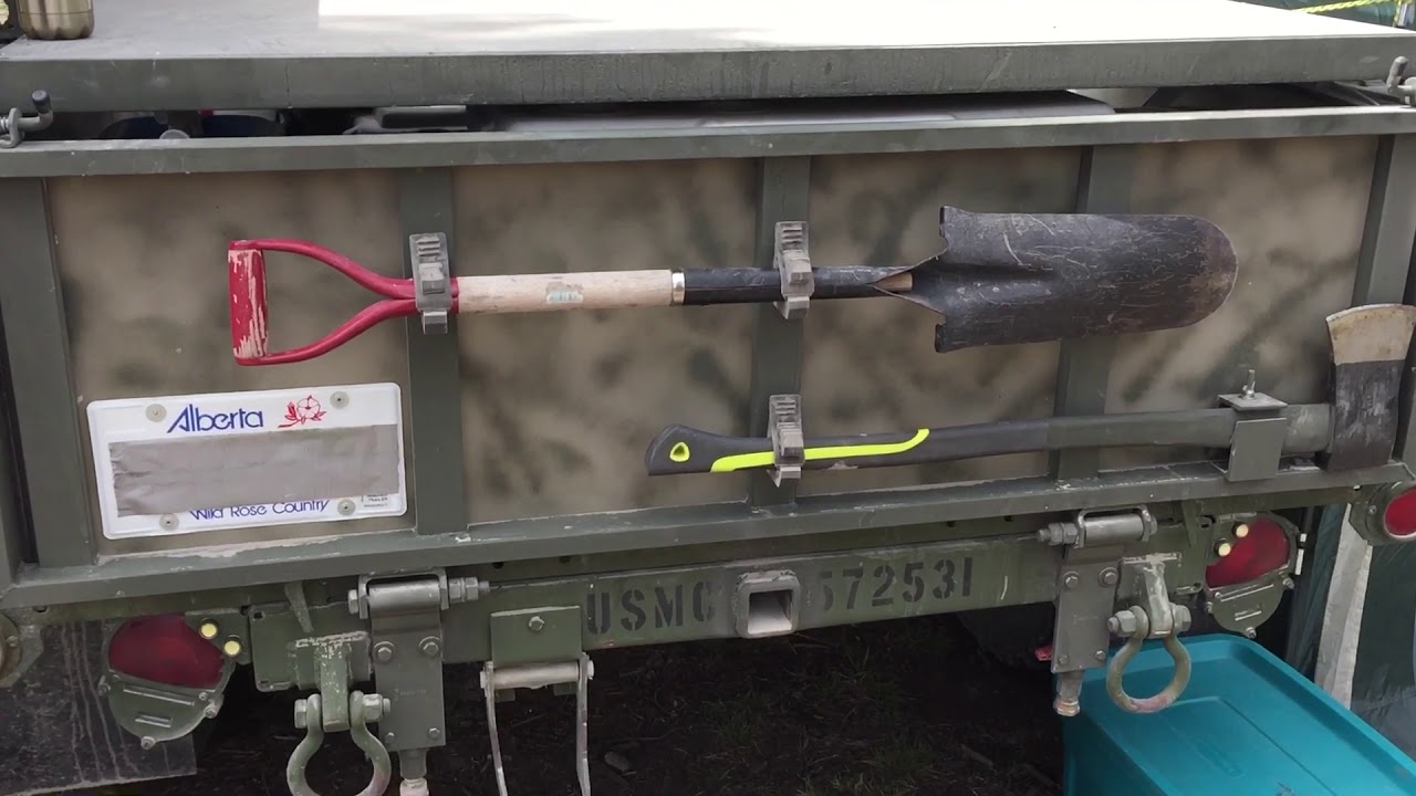 Budget Overland/Military Trailer (m116a2)
