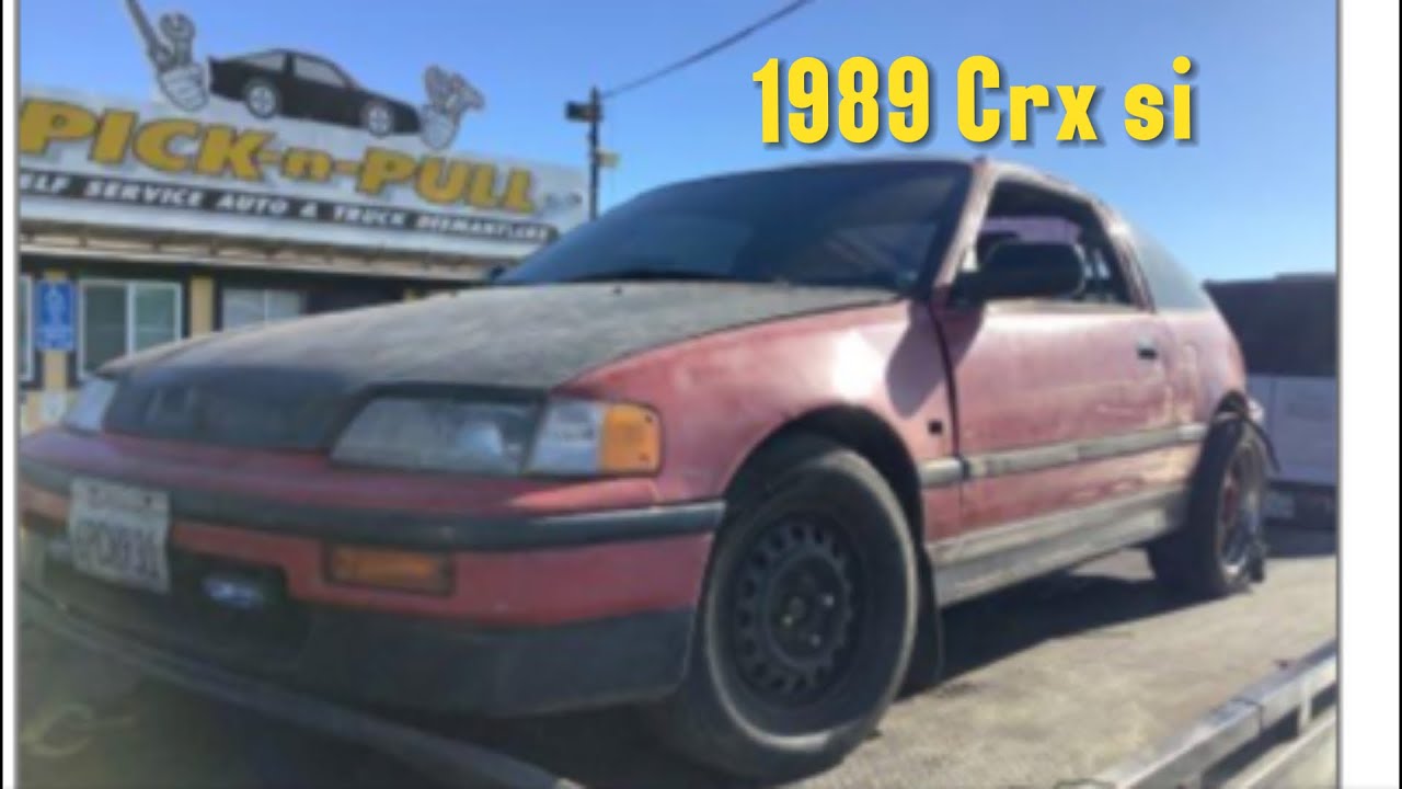 Crx junkyard trip