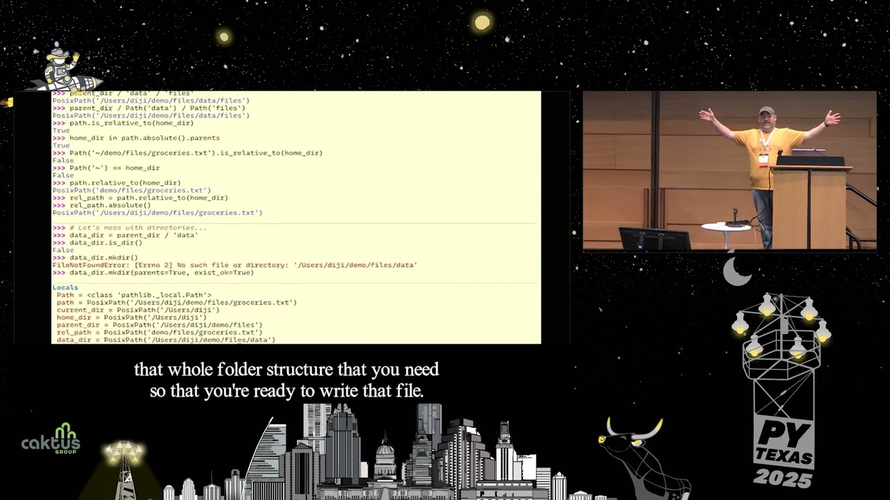 Hot: pathlib, Not: string paths (Josh Schneider) - PyTexas 2025