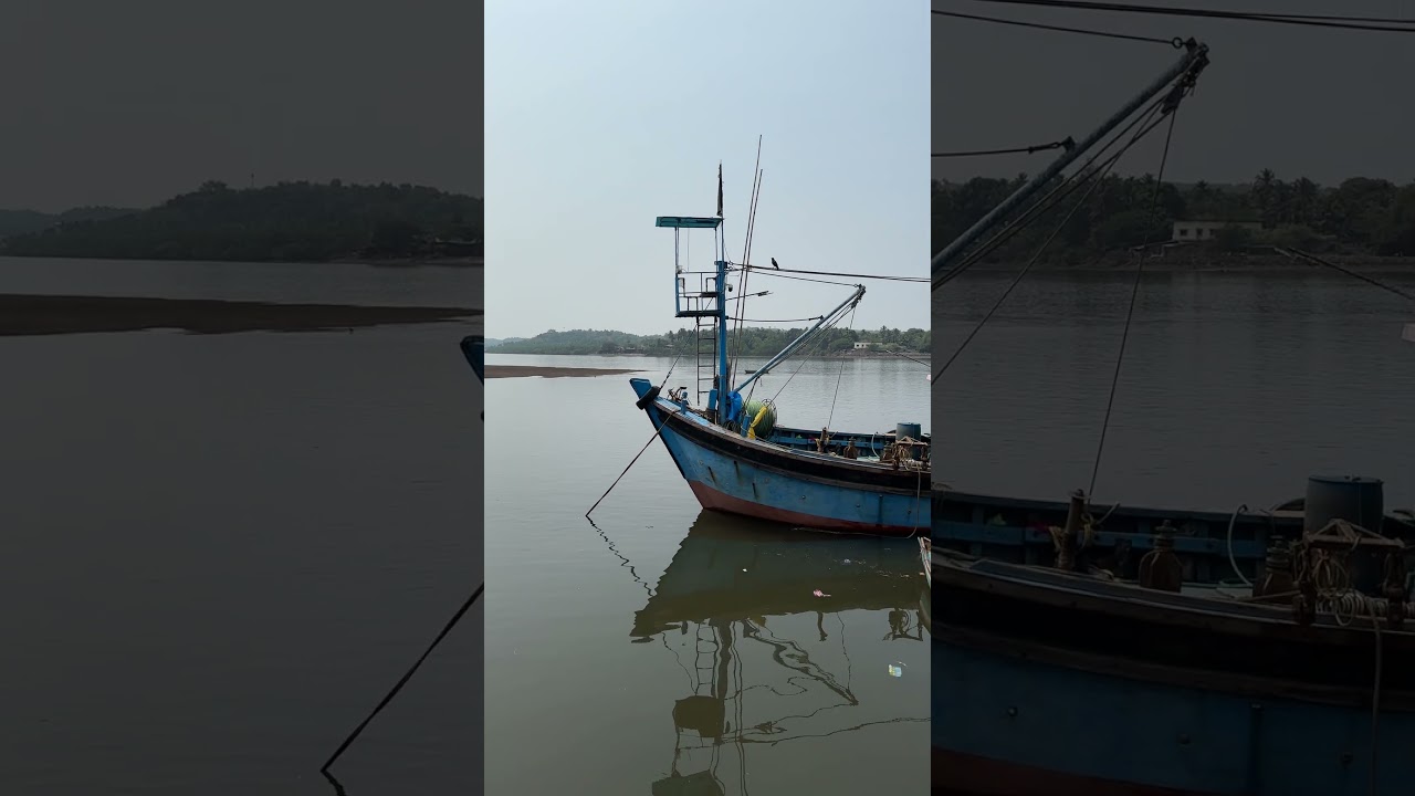 Rajiwada, Ratnagiri (MH, IND) #kokan #village #fishingboat