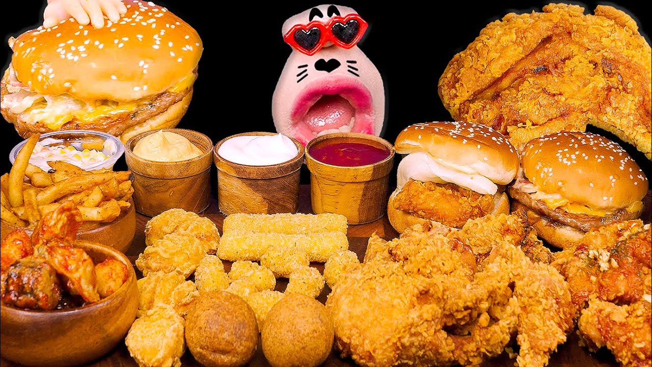 SUB| Crispy and Loaded! The Ultimate Moms Touch Feast! 🎉 ASMR Mukbang Eating Show :)