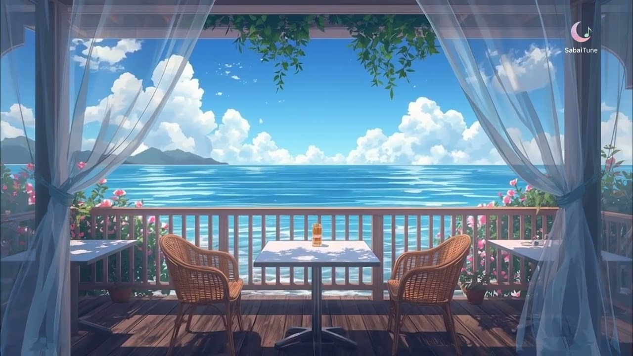 Seaside Curtain Breeze 🌊 City Pop Chill K-Pop Girl Group Mix | 1 Hour