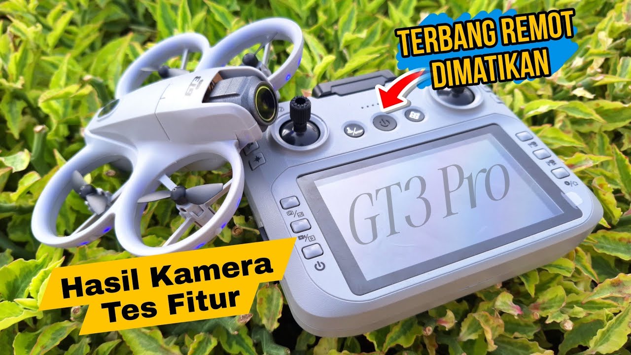Tes Terbang Drone GT3 Pro