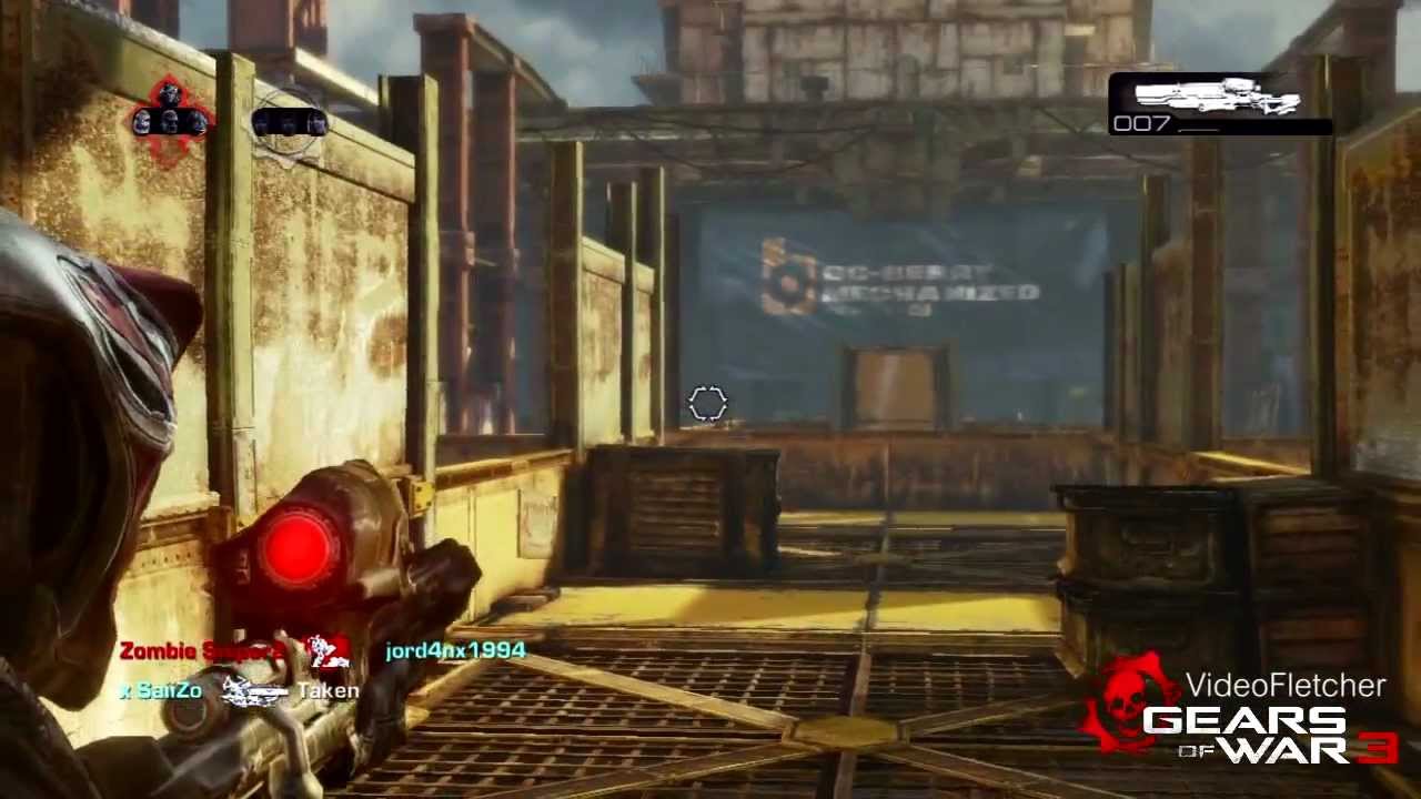GEARS OF WAR 3 - EXECUTION ONLY MONTAGE - FAIL, LEARN, SUCCEED.