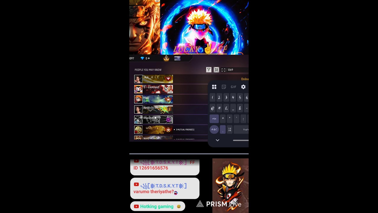 🔴 LUCKY FF TAMIL FUN LIVE  