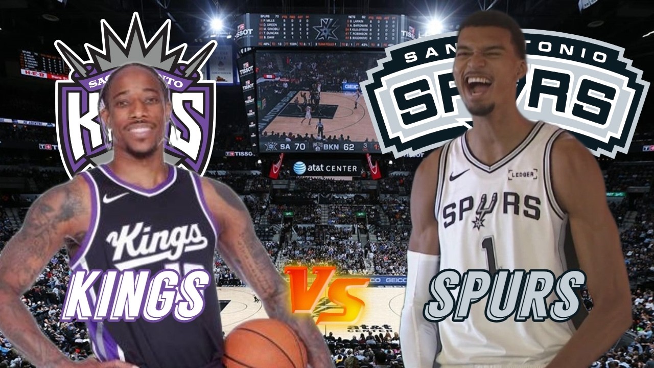 Sacramento Kings vs San Antonio Spurs Live Play by Play & Scoreboard