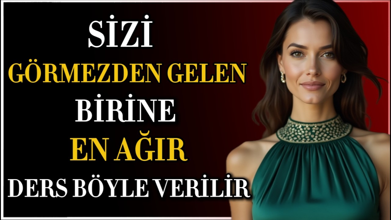SİZİ GÖRMEZDEN GELEN Birine En AĞIR Dersi Vermenin 11 Yolu! – Stoacılık
