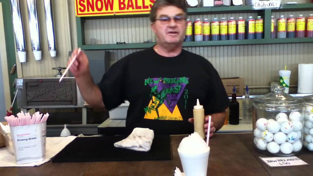 New Orleans Style Sno-balls