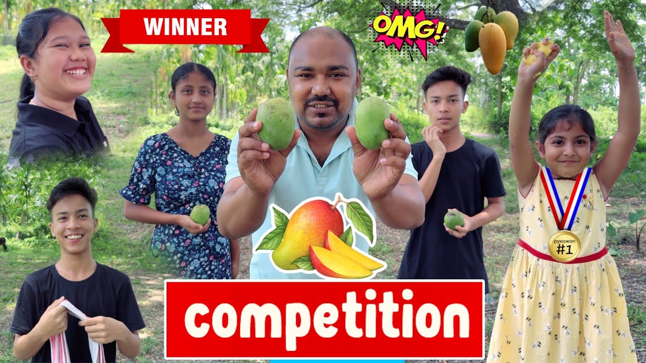 Mango Eating Challenge || Suven Kai Vlogs || Telsura vs Sagarika Challenge ||
