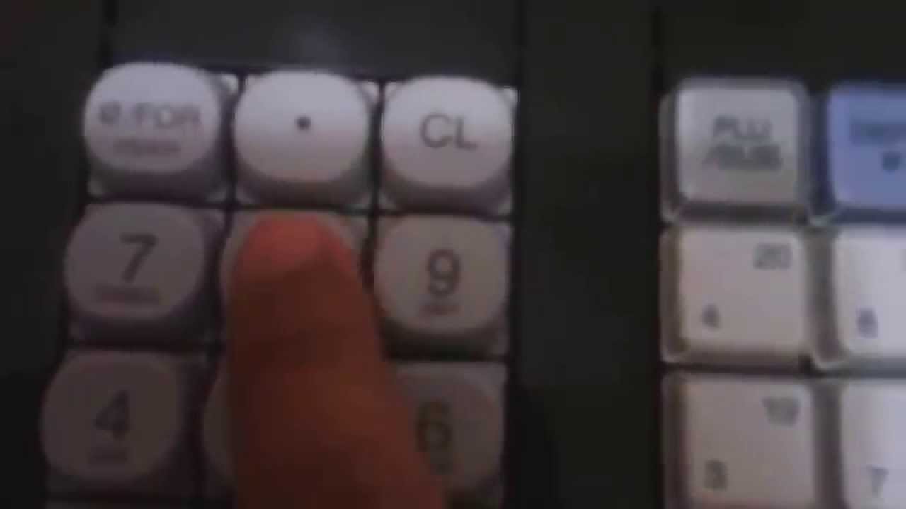 VIDEO 3. ¿COMO ingresar un nuevo producto (plus) o cambiarle EL PRECIO  (Sharp xe-a323s/207)
