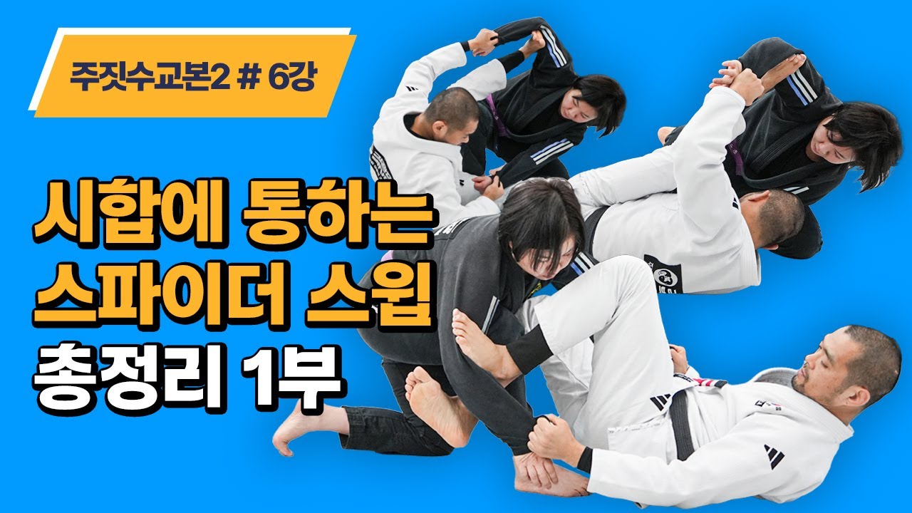 [교본2 제6강] 스파이더가드의 모든 스윕 총정리 1부!!!