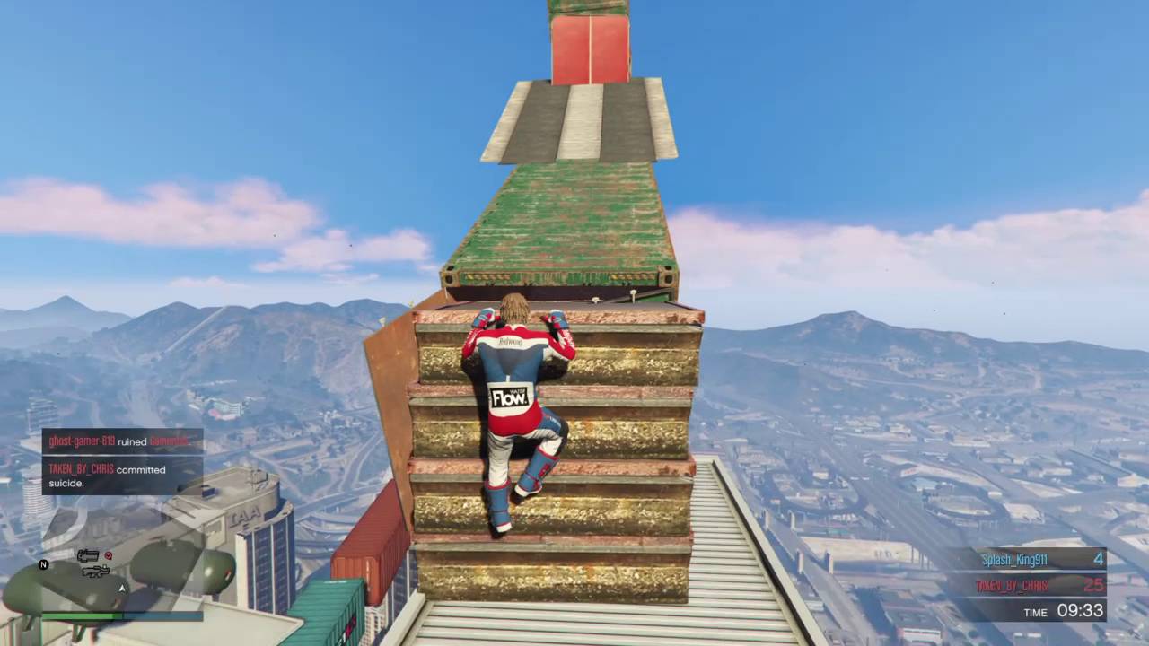 Midnight Parkour Deathmatch!!!! GTA 5 Online