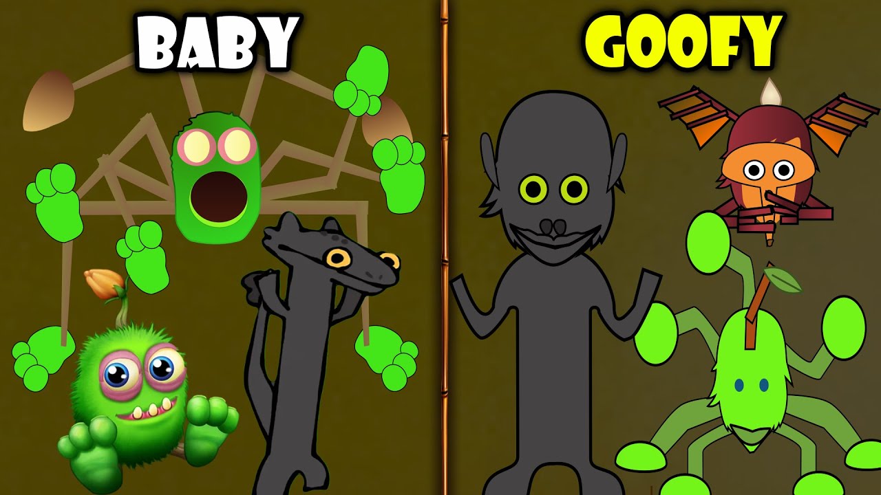 MonsterBox: NORAMBA DESERT with GOOFY FOIDCORN, TOOTHLESS DANCE | My Singing Monsters TLL Incredibox