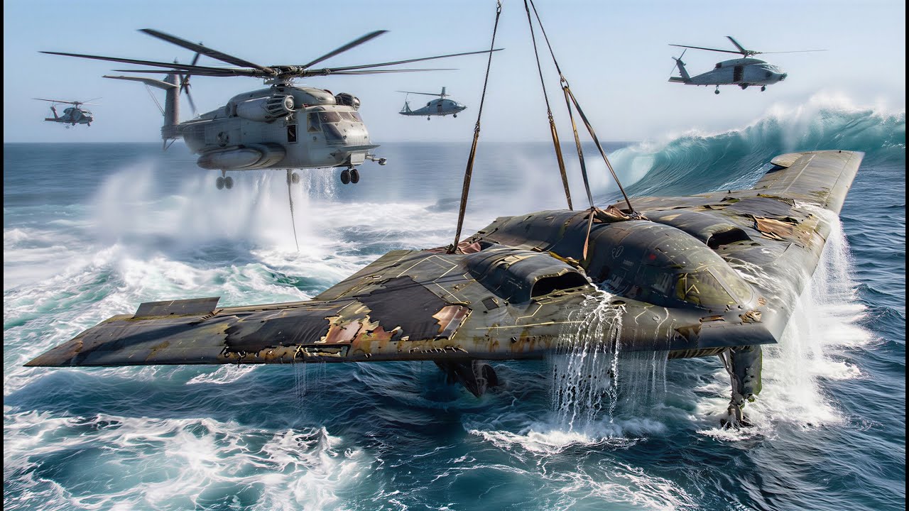 Salvaging & Restoring a Forgotten B 2 Spirit After 40 Years Under the Ocean