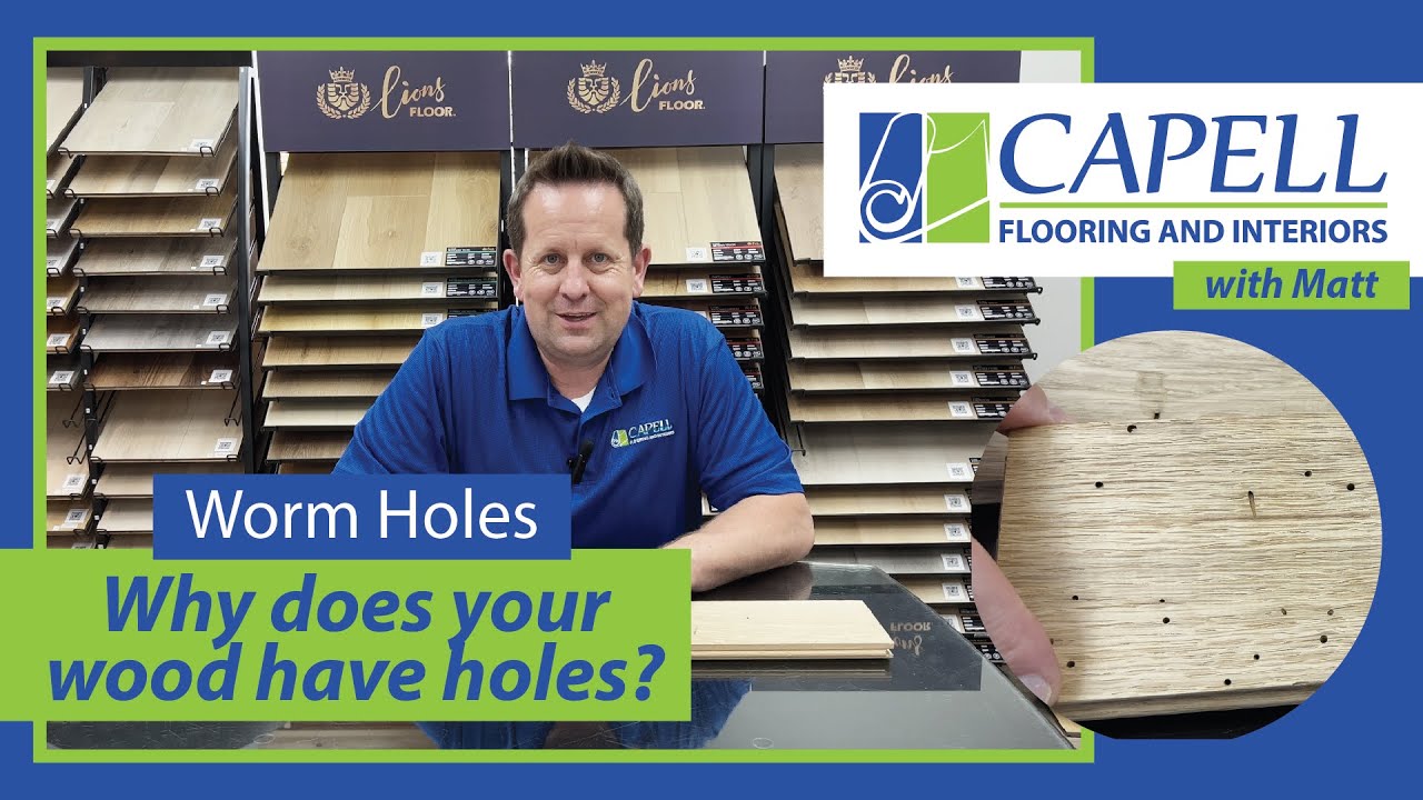 Oak Flooring & Worm Holes &mdash; What You Need to Know Before You Buy Hardwood   #capellflooring