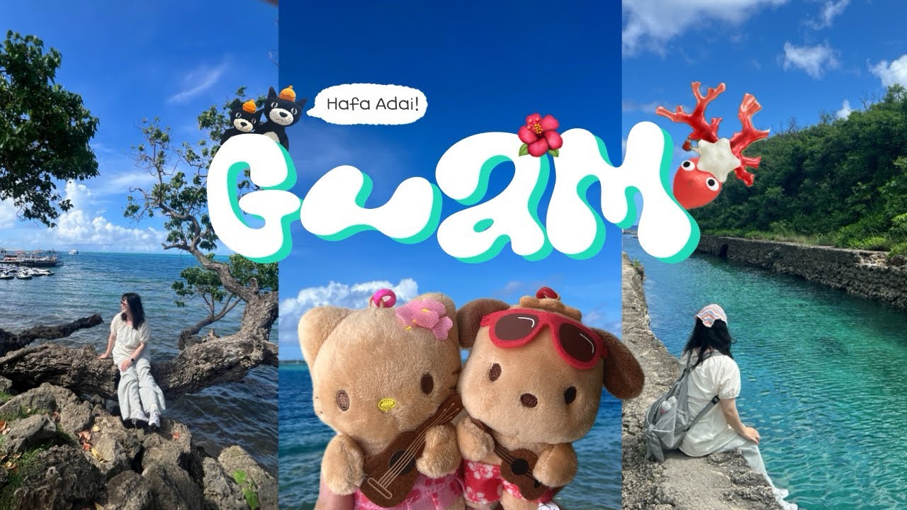 [GUAM] 괌 4박 5일 가족여행 VLOGㅣ츠바키 타워 호텔 🌺ㅣ스노쿨링 추천 리티디안 비치🐠ㅣ남부투어 🌴