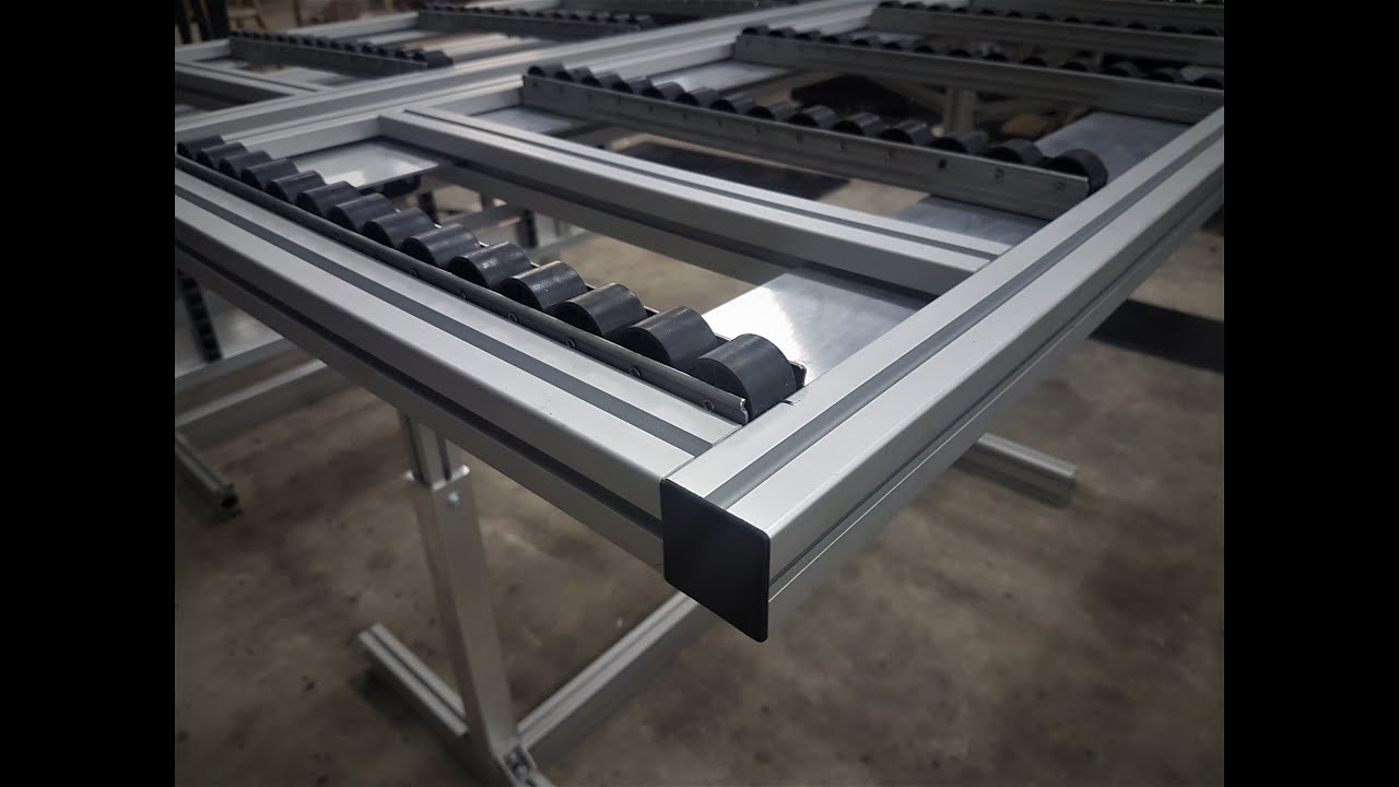 How to connect 45 series T Slot aluminium profiles