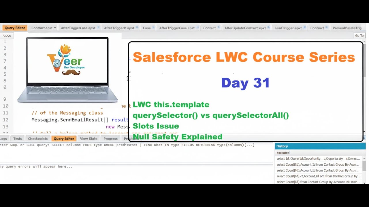День 31 | LWC this.template | querySelector против querySelectorAll | Проблема со слотами | Объяс...
