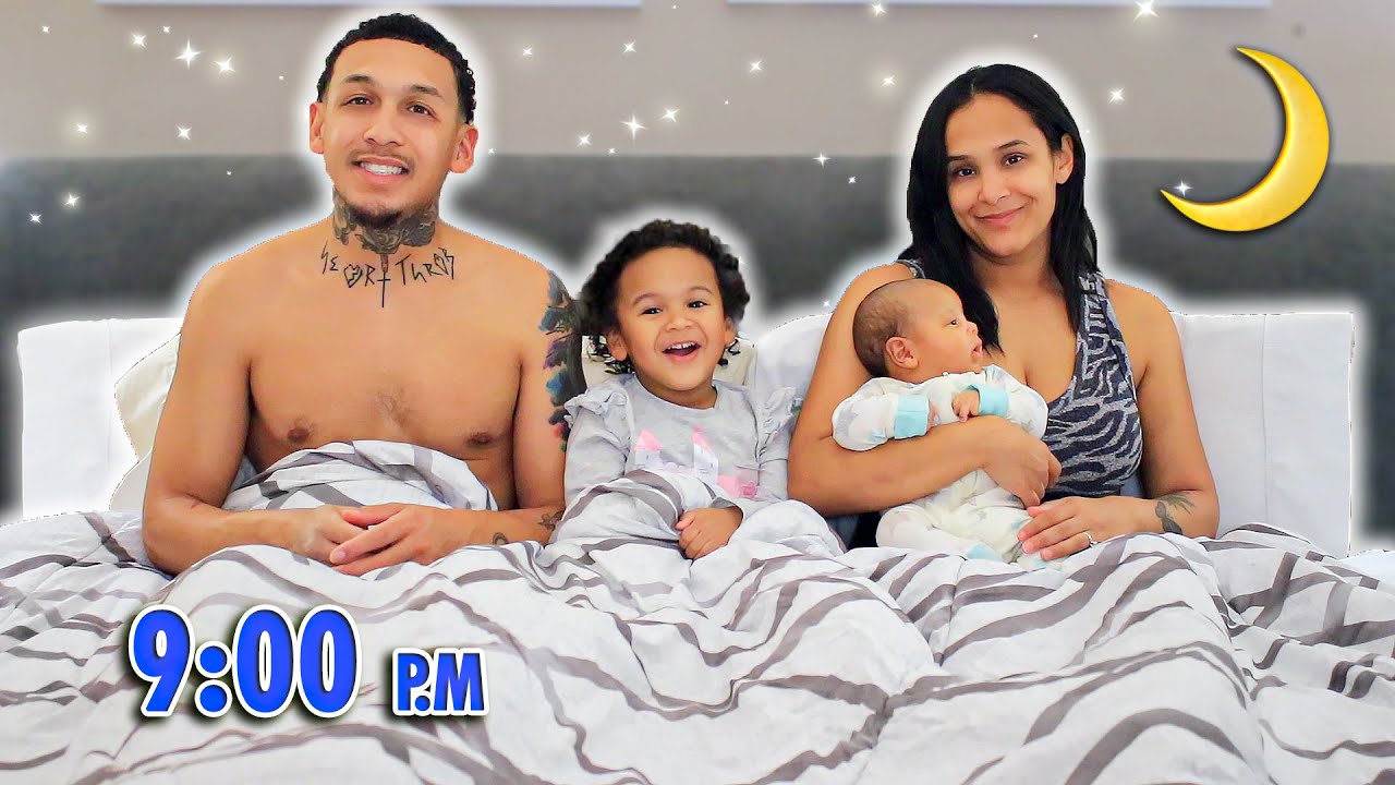 REALEST NIGHT TIME ROUTINE WITH NEWBORN AND TODDLER!
