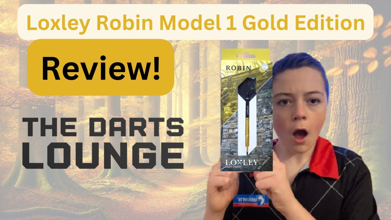 Loxley Robin Model 1 Gold Edition Review | with The Darts Lounge