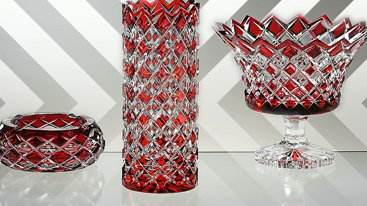 Crystal Vases & Glasses.