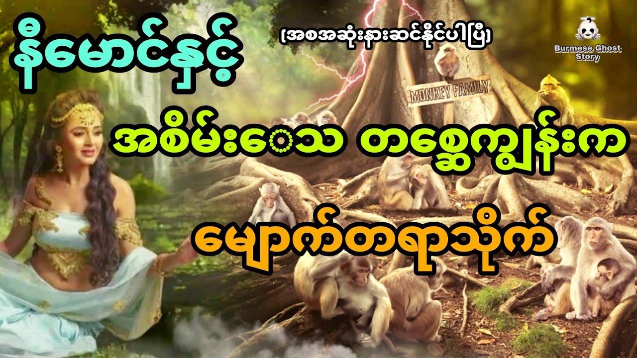 နီမောင်နှင့် အစိမ်း​ေသ တစ္ဆေကျွန်းက မျောက်တရာသိုက် (အစအဆုံး)