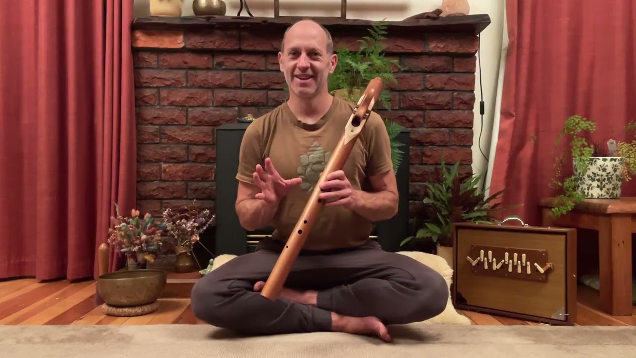 Low B Hijaz Flute – Ancient Kauri with Maple & Turquoise