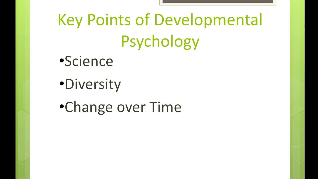 Lifespan Development Basics