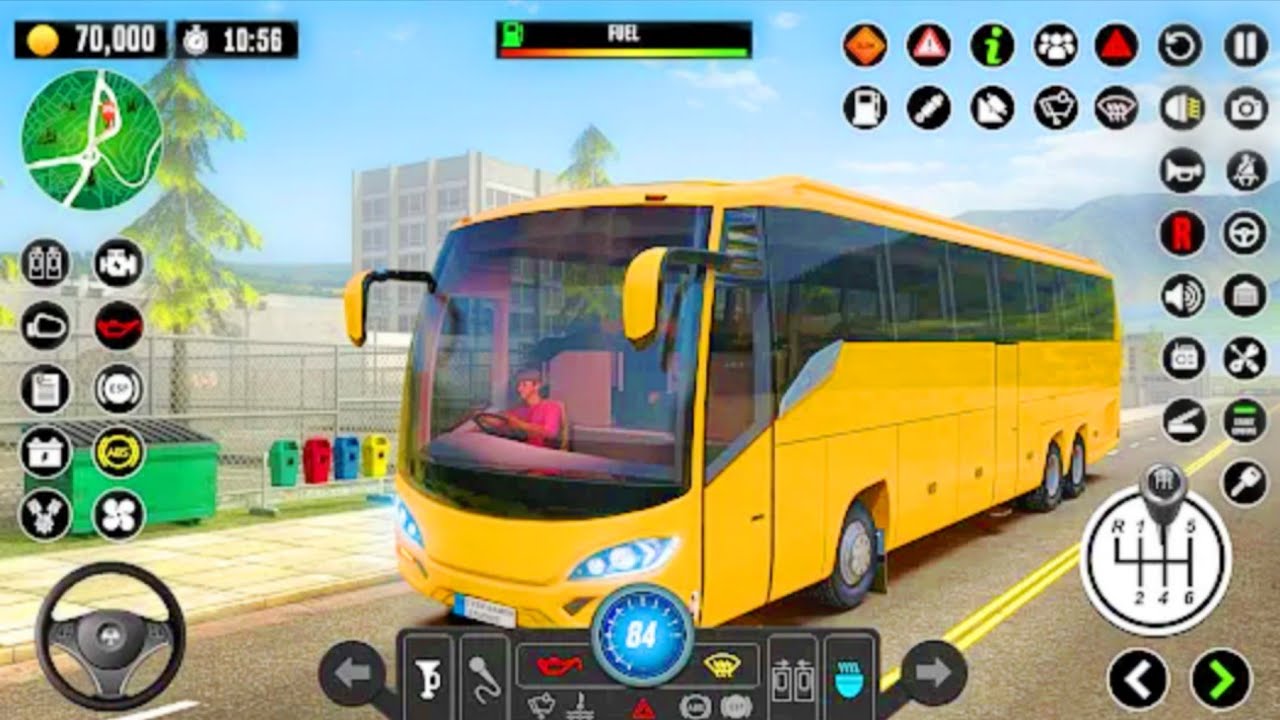 Offroad Bus Driving Simulator 3D - Bus Game 3D | Android Gameplay