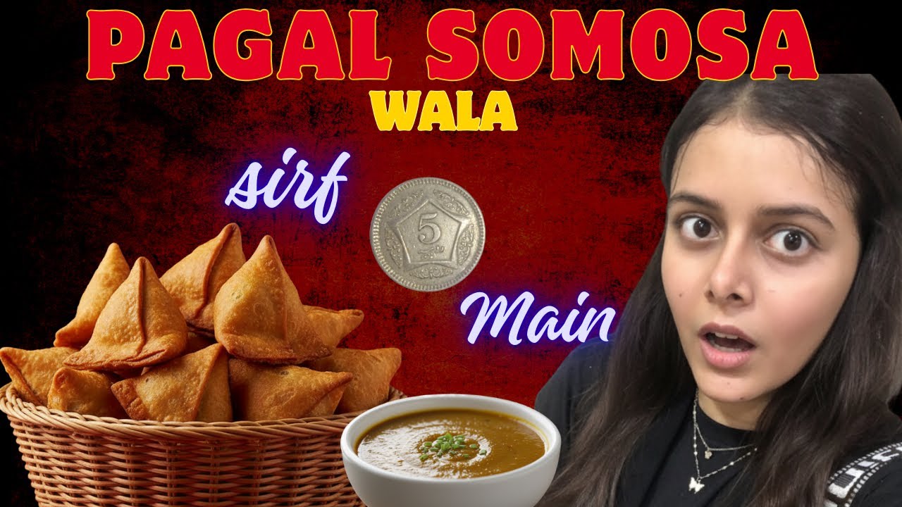Pagal Samose Wala | Sirf 5 Rupay Ka Mashoor Samosa | Viral Street Food Pakistan 🥟🔥