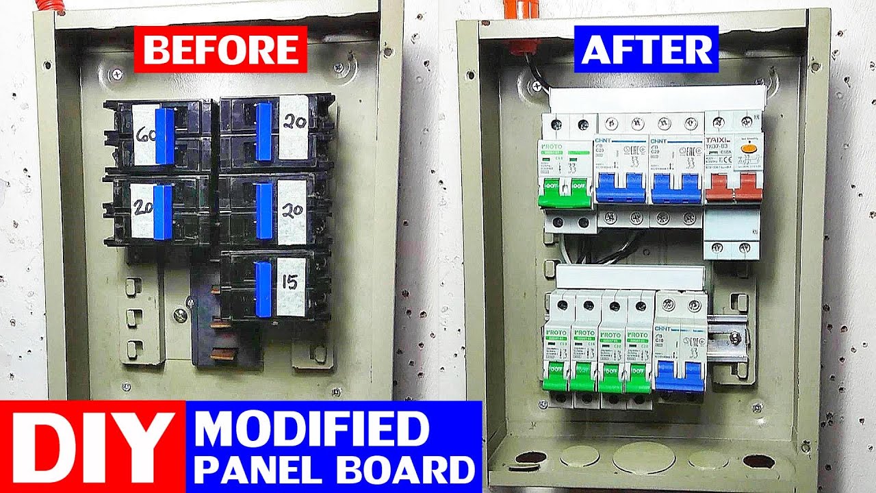 PAANO MAG INSTALL AT PALITAN  ANG PLUG-IN PANEL BOARD SA MCB