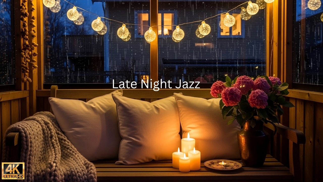 Late Night Window Jazz – Calm Ambience for Deep Rest