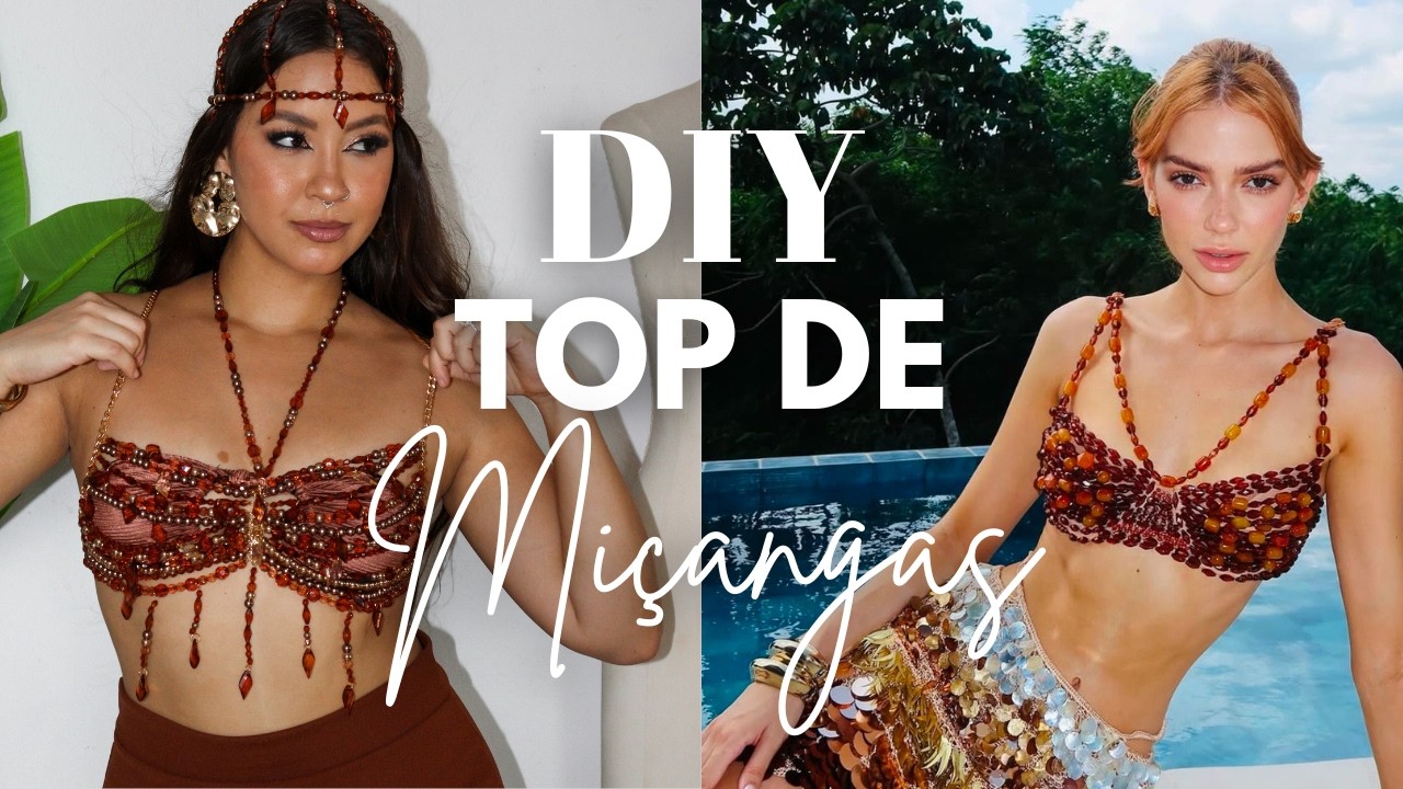 DIY TOP DE MIÇANGAS EXPLICADO | *CUSTOMIZE* | FAÇA VOCÊ MESMA