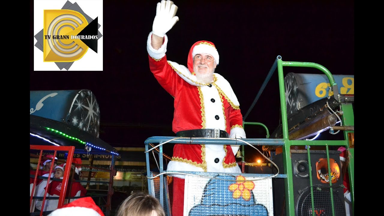 CHEGADA DO PAPAI NOEL NO SHOPPING AVENIDA CENTER EM 2018