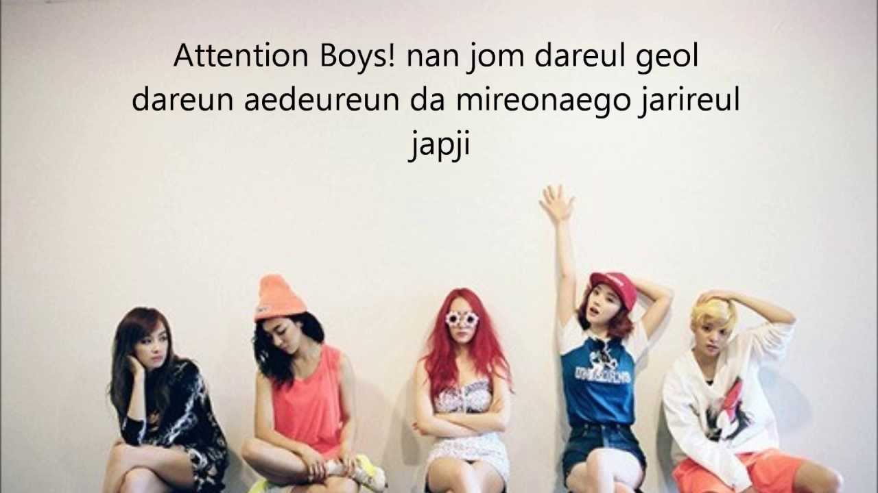f(x) Rum Pum Pum Pum Lyrics