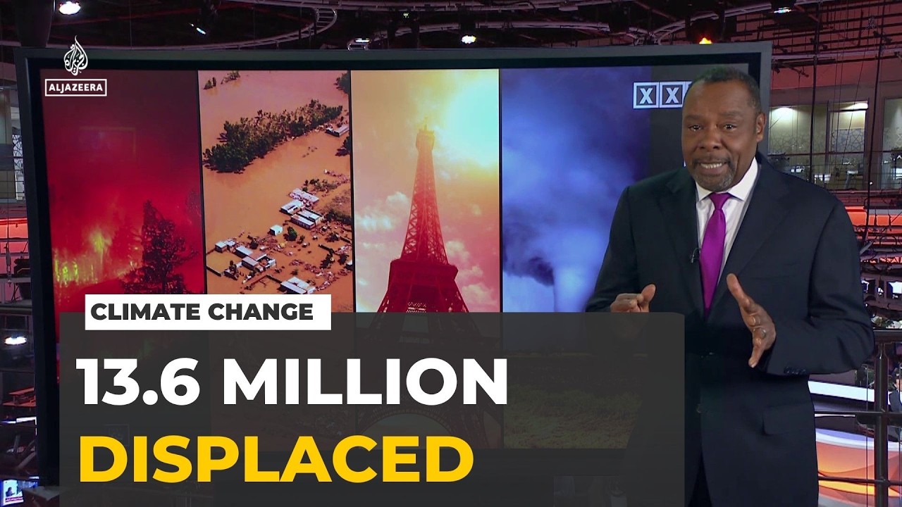 Climate disasters are forcing millions from their homes