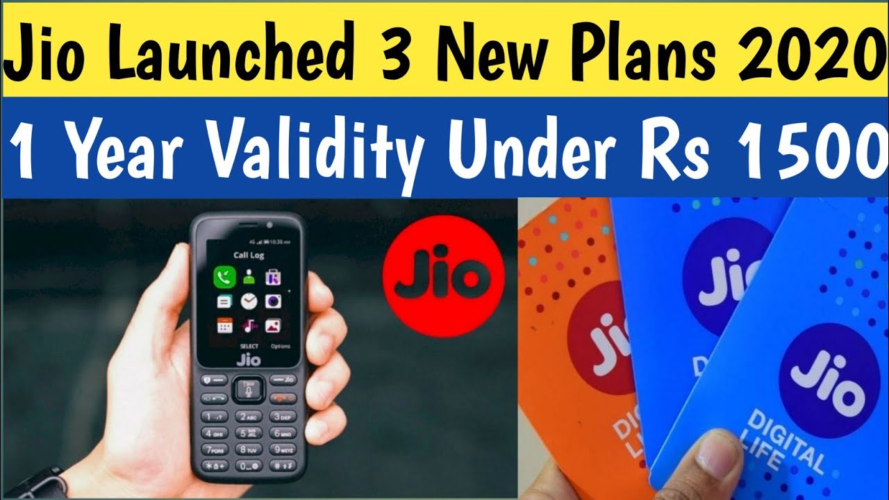 Jio Launched 3 New Plan upto 504GB Data || Great News For Jio phone Users