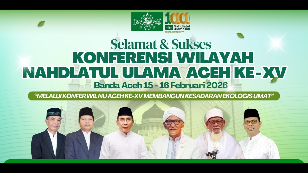 Konferensi Wilayah Nahdlatul Ulama Aceh Ke-XV