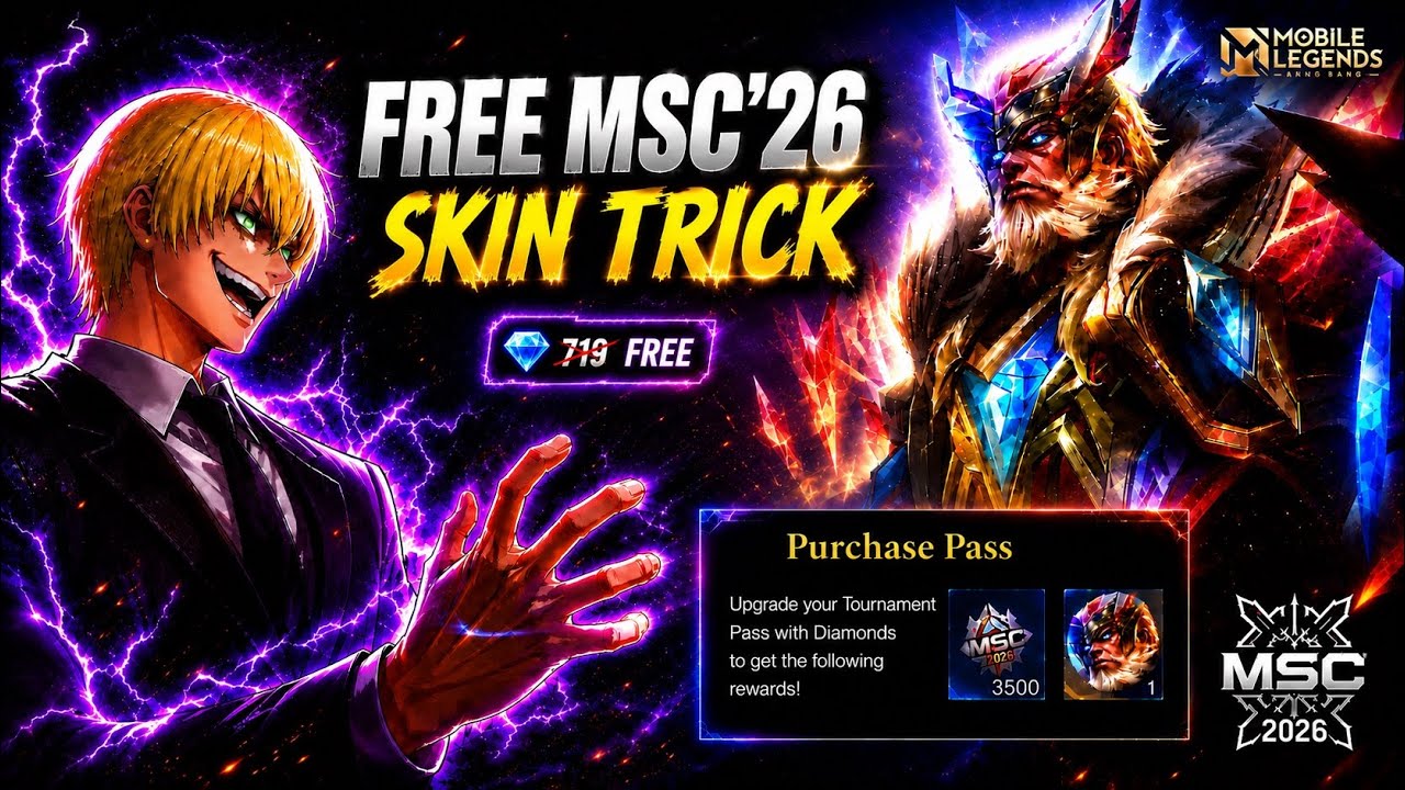 GET MSC&rsquo;26 BAXIA SKIN FOR FREE 😱 | Don&rsquo;t waste your MSC COINS | TRICK REVEALED 🥶|
